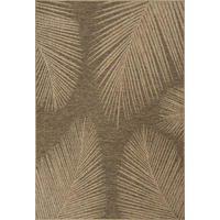 FLACHWEBTEPPICH Floral CORDEV Polypropylen Natur 160 x 230 cm - Beige, Textil (160/230cm) - KADIMA DESIGN