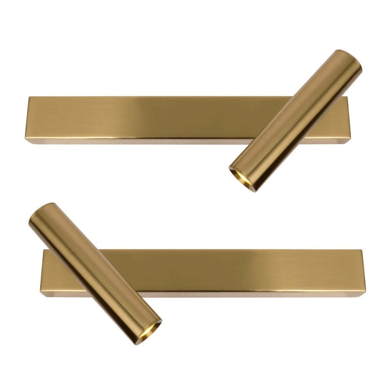 WANDLEUCHTE Lodvi, Messing, 30cm - Goldfarben, Metall (30/18.5/30cm) - KOSILUM