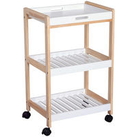SERVIERWAGEN DE-17082 Weiß - Weiß, Holzwerkstoff (35/745/46cm) - ComfortXL