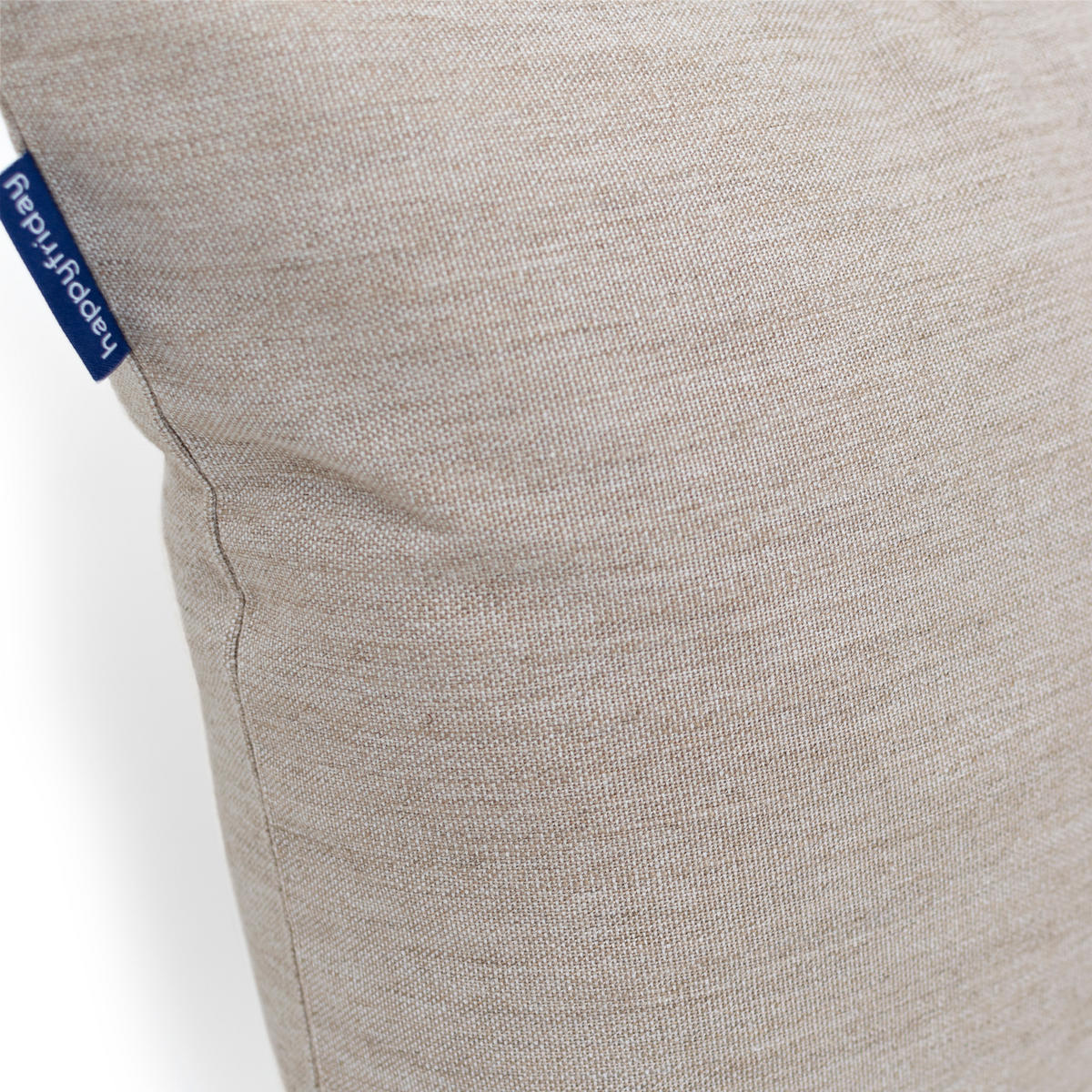KISSENBEZUG dekorativ twill 60x40 cm beige - Beige, Textil (40/60cm) - Happy Friday