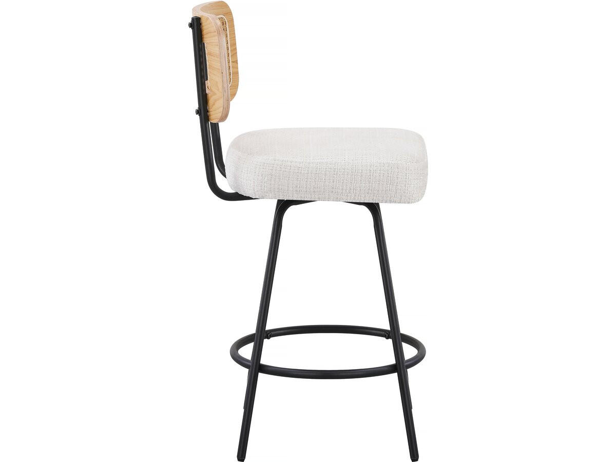 STUHL & BARHOCKER wilfried beige - Beige, Textil (46/94/54cm) - Habitat Garten