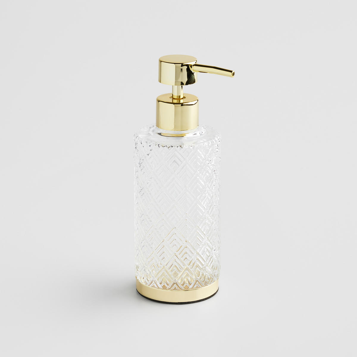 SEIFENSPENDER Ventoso - Goldfarben, Glas (7/19/7cm) - home&you