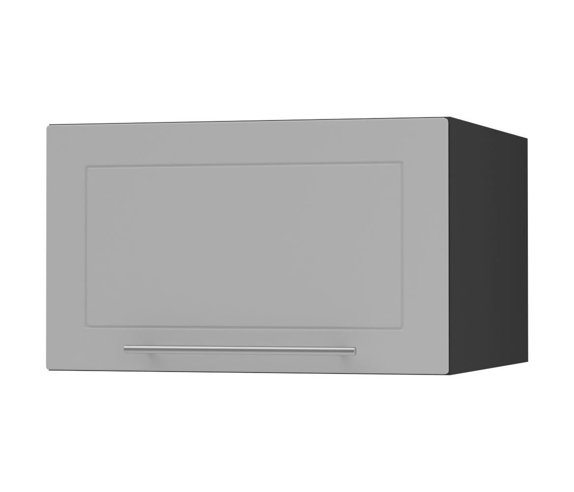 Feldmann-Wohnen Klapphängeschrank Grau, Schwarz 60x36x59 cm