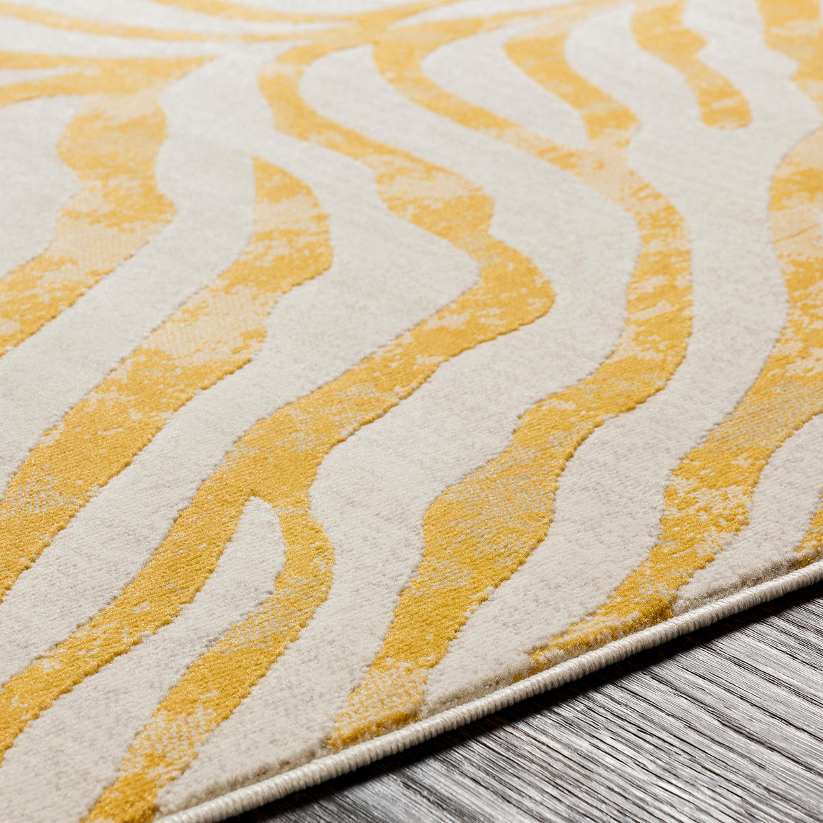 KURZFLORTEPPICH 80/220 cm Gelb - Gelb, Naturmaterialien/Textil (80/220cm) - LIVABLISS
