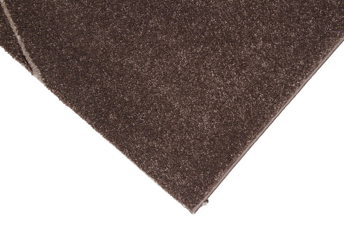TEPPICH modern Flachgewebe BROWNIE Braun 160 x 230 cm - Braun, Textil (160/230cm) - Novatrend