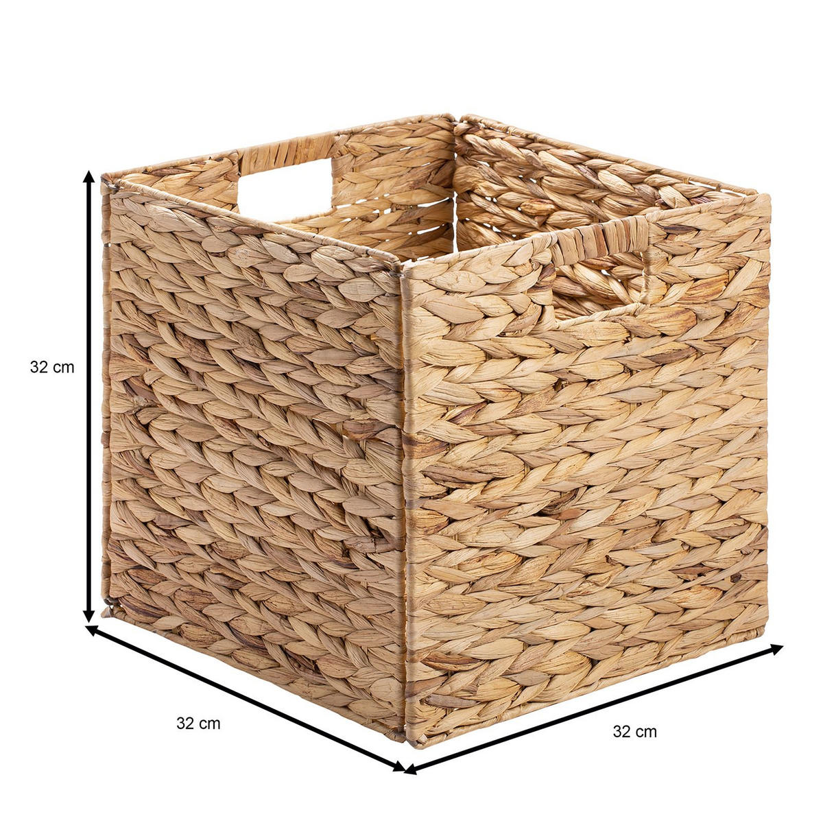 KÖRBE CAO 2er-Set natur - Naturfarben, Naturmaterialien (32/32/32cm) - CARO-Möbel