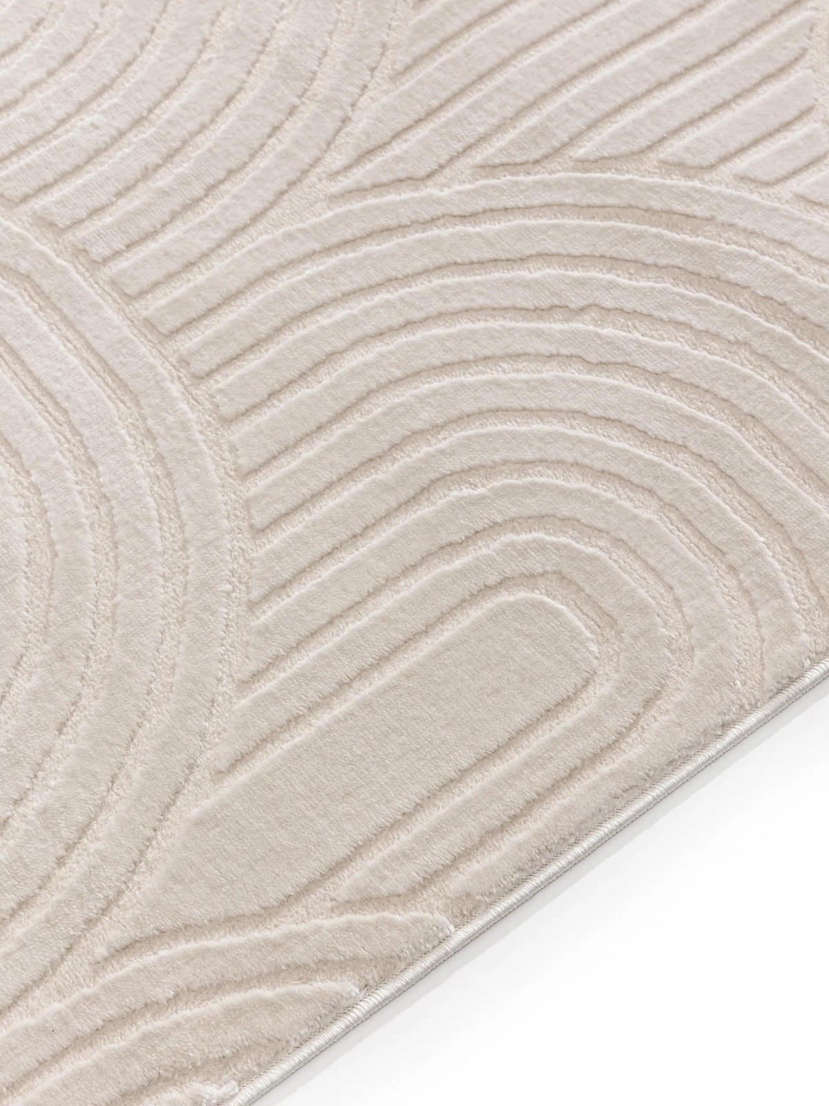 KOBEREC Claire Krémová 280x380 cm - krémová, plast/umělá hmota (280/380cm) - benuta