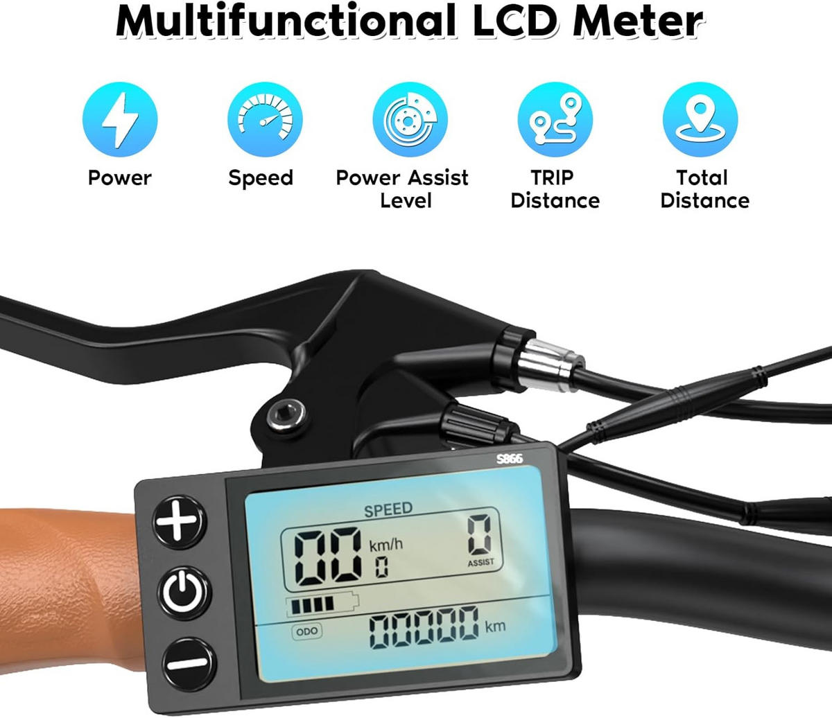 E-BIKE Cityrad EG31 28" für Damen & Herren, 7 Gang, bis zu 90km - Schwarz, Metall (87cm) - ELEKGO