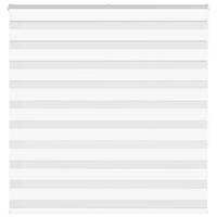 DOPPELROLLO 150/150 cm Stoffbreite 145,9 cm aus Polyester Weiß - Weiß, Textil (150/150cm) - vidaXL