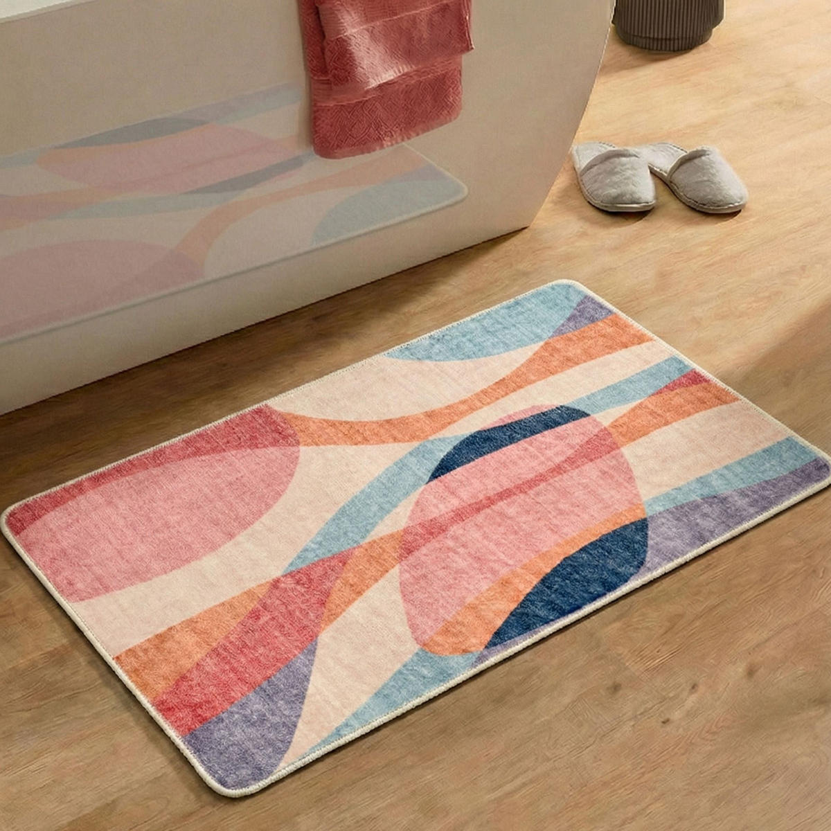 KOUPELNOVÝ KOBEREČEK Aquata 50x60 cm - různobarevná, textil (50/60cm) - Gino Falcone