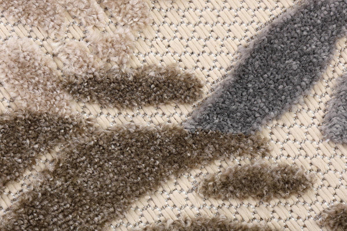 TEPPICH PATIO CREME 120/180 cm - Creme, Textil (120/180cm) - Tapiso