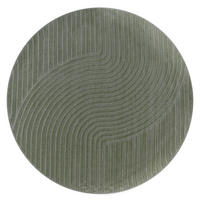 OUTDOORTEPPICH 160/160 cm Cotton 233 - Grün, Textil (160/160cm) - Paco Home