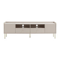 TV-BOARD - 180 cm x 40 cm - holz - beige Lunaor - Beige, Holz/Metall (180/54/40cm) - Vente-Unique