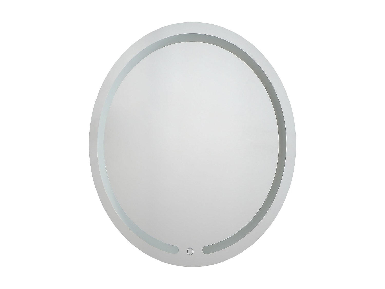 SPIEGEL mit LED-Beleuchtung - D. 60 cm - NEREA - Transparent, Glas (3.5/60/60cm) - Vente-Unique