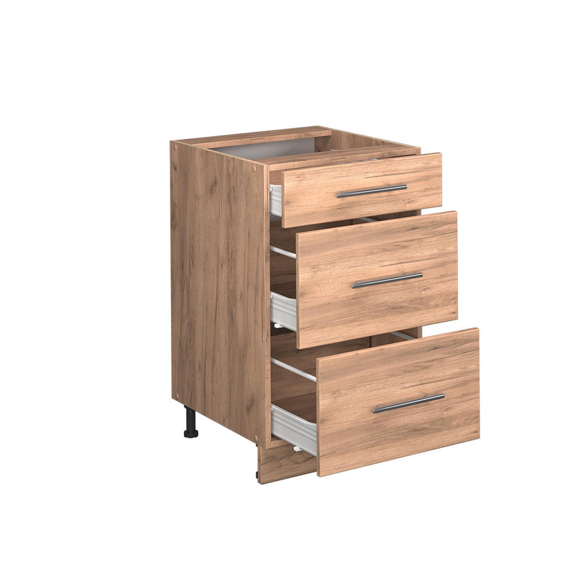 SPODNÍ SKŘÍŇKA KUCHYŇSKÉ LINKY Fame-Line Zlatý mocný dub - medově dubová, kompozitní dřevo (50/82/60cm) - Vicco