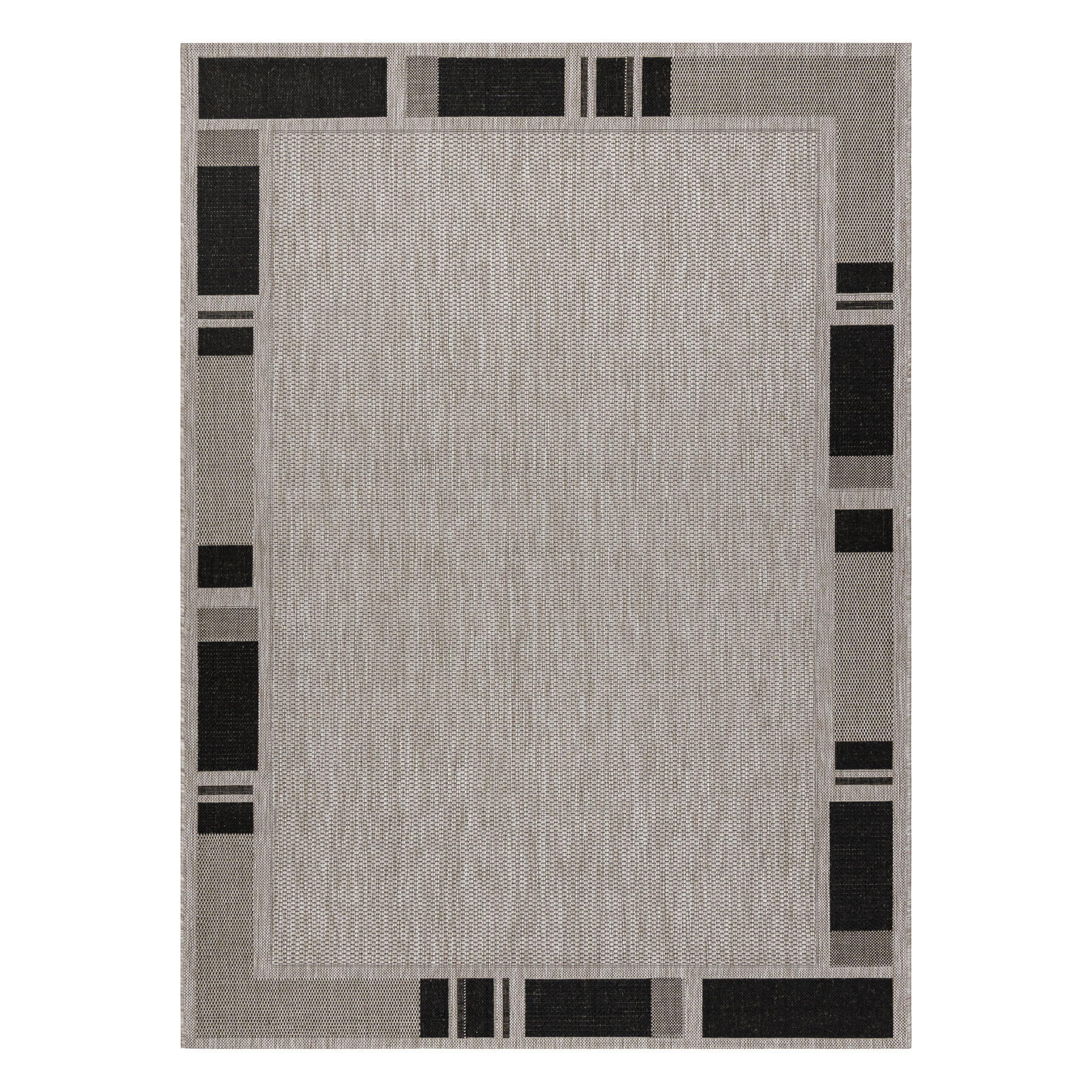 TEPPICH Floorlux 120/170 cm - Grau, Textil (120/170cm) - rugsX