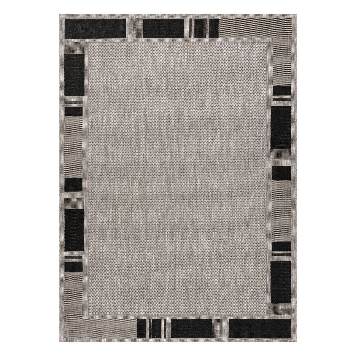 TEPPICH Floorlux 240/330 cm - Grau, Textil (240/330cm) - rugsX