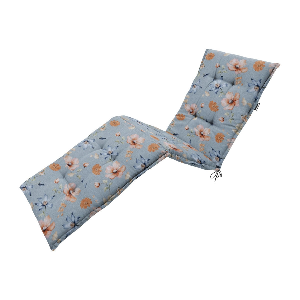 LIEGENAUFLAGE Florina 200/65 cm - Blau, Textil (65/8/200cm) - Madison