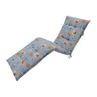 LIEGENAUFLAGE Florina 200/65 cm - Blau, Textil (65/8/200cm) - Madison