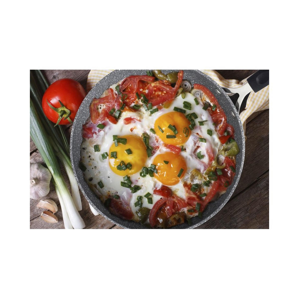 PFANNE Grau 30/30/6 cm BH1149 - Grau, Metall (30cm) - Berlinger Haus