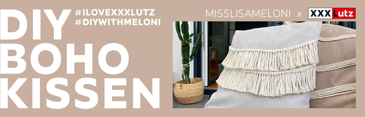 Boho Kissen DIY misslisameloni XXXLutz