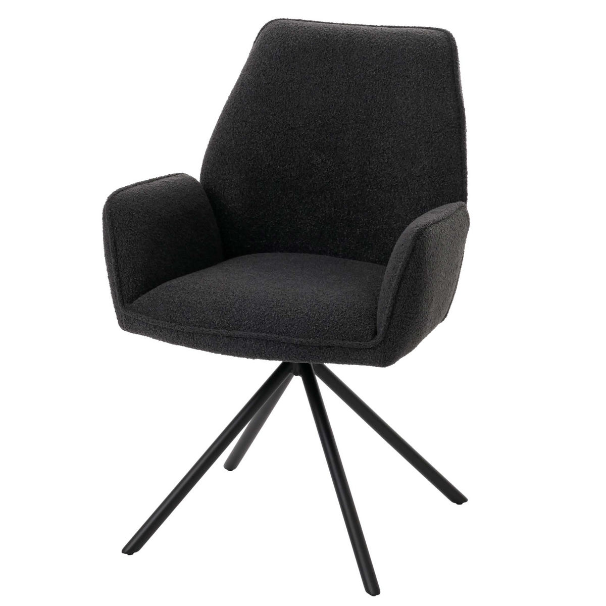 ESSZIMMERSTUHL Grau - Grau, Textil (60/86/60cm) - MCW