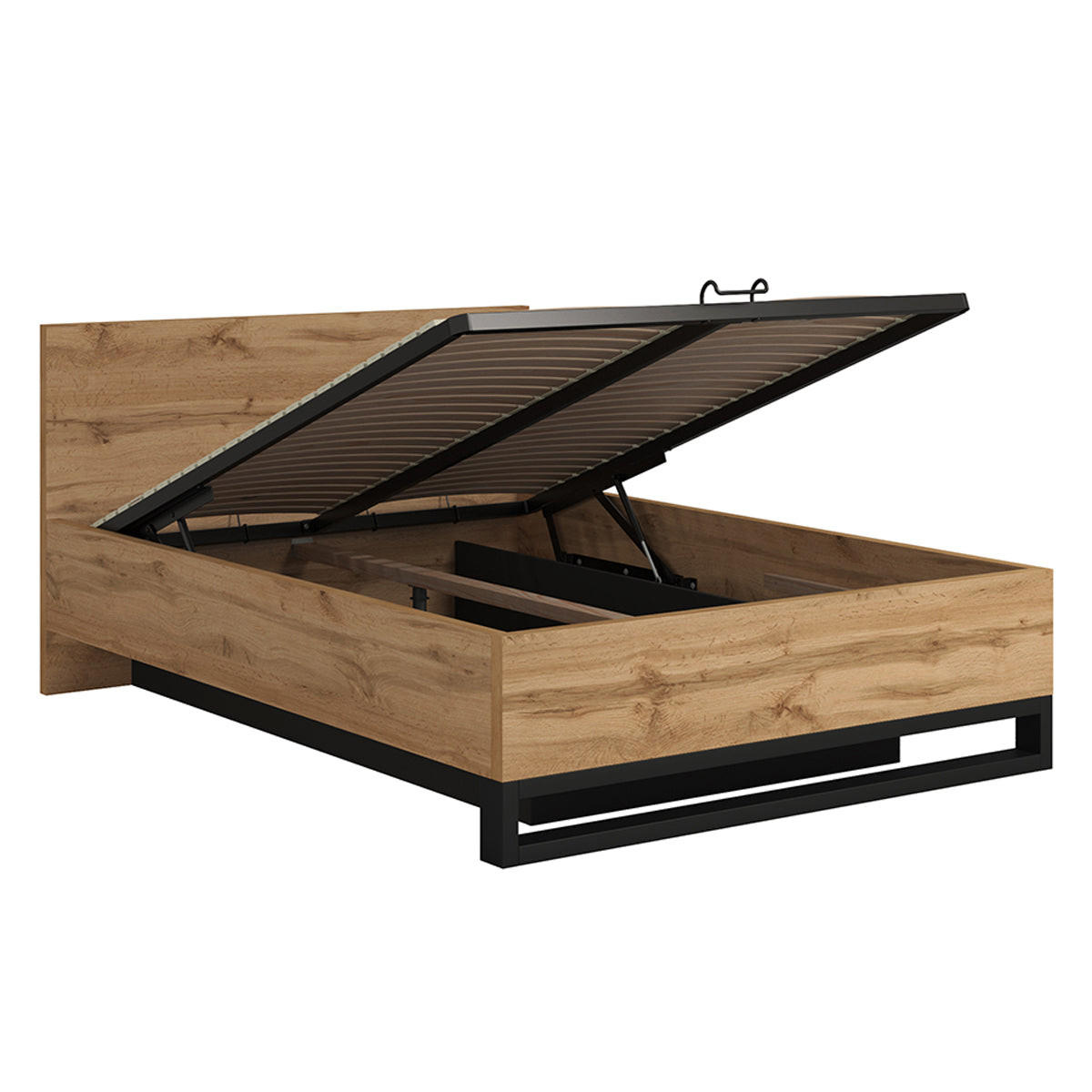 BOXBETT 140/200 Eden Holz - Braun, Holzwerkstoff (140/200cm) - Petits-meubles