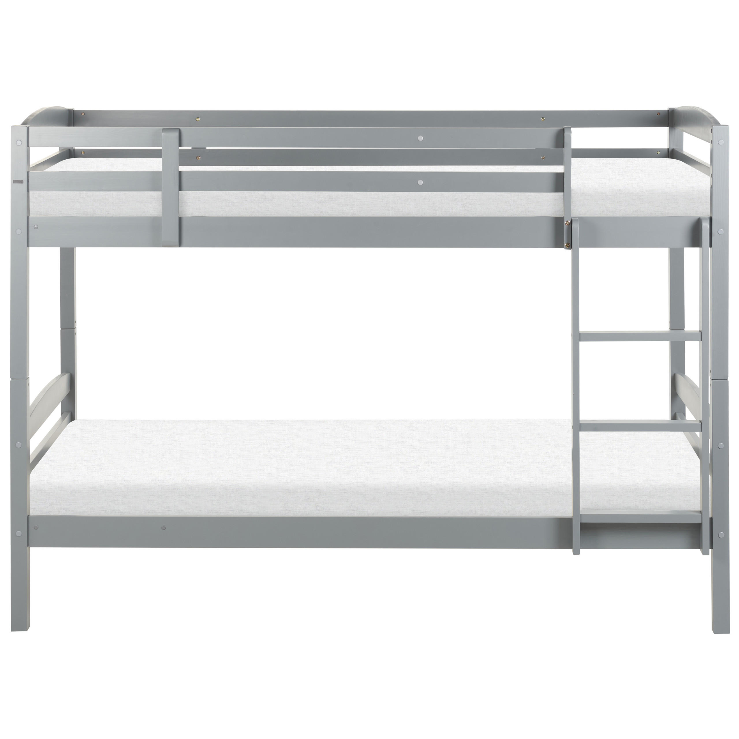 HOCHBETT 90x200 cm Grau Regat - Grau, Holz (90/200cm) - Beliani