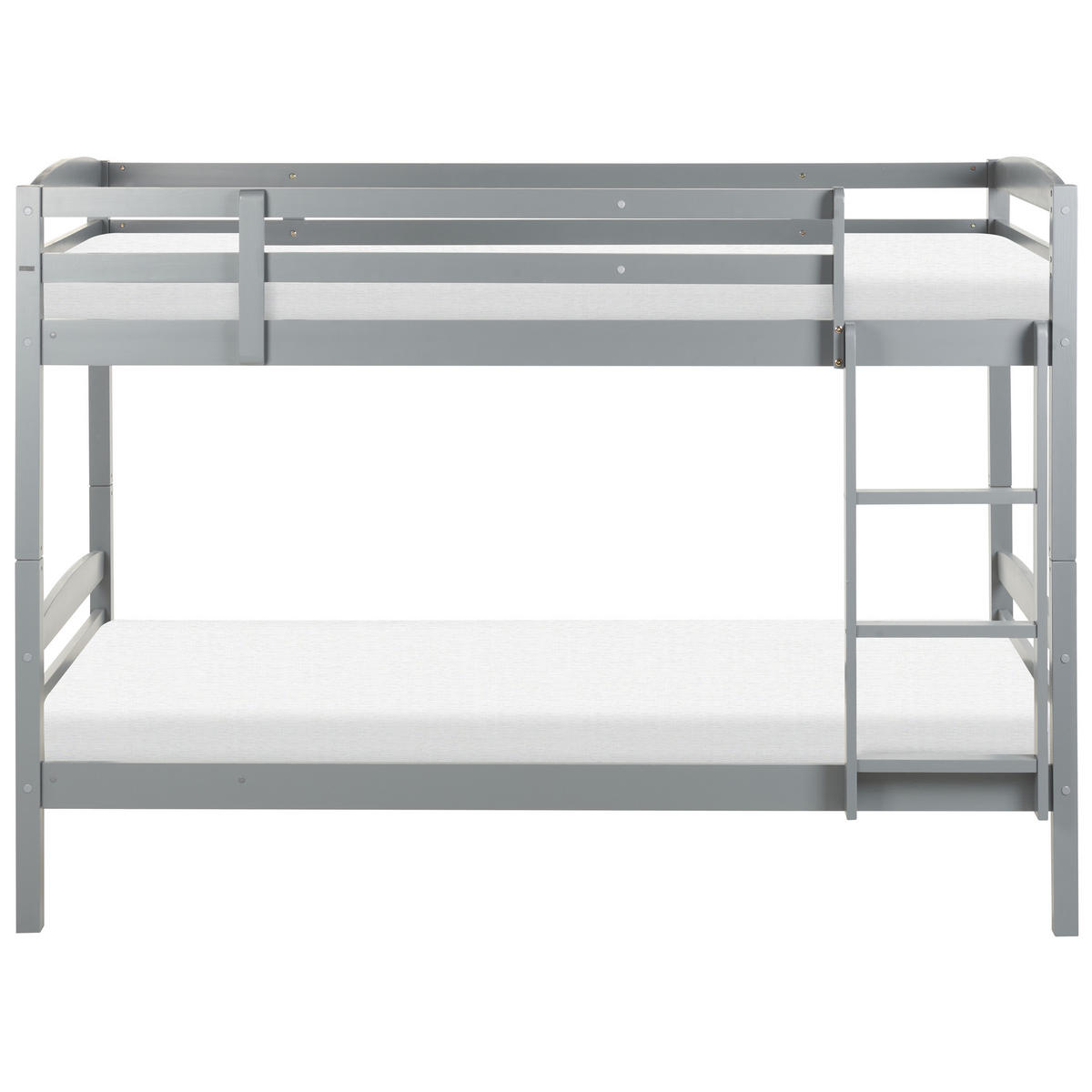 HOCHBETT 90x200 cm Grau Regat - Grau, Holz (90/200cm) - Beliani