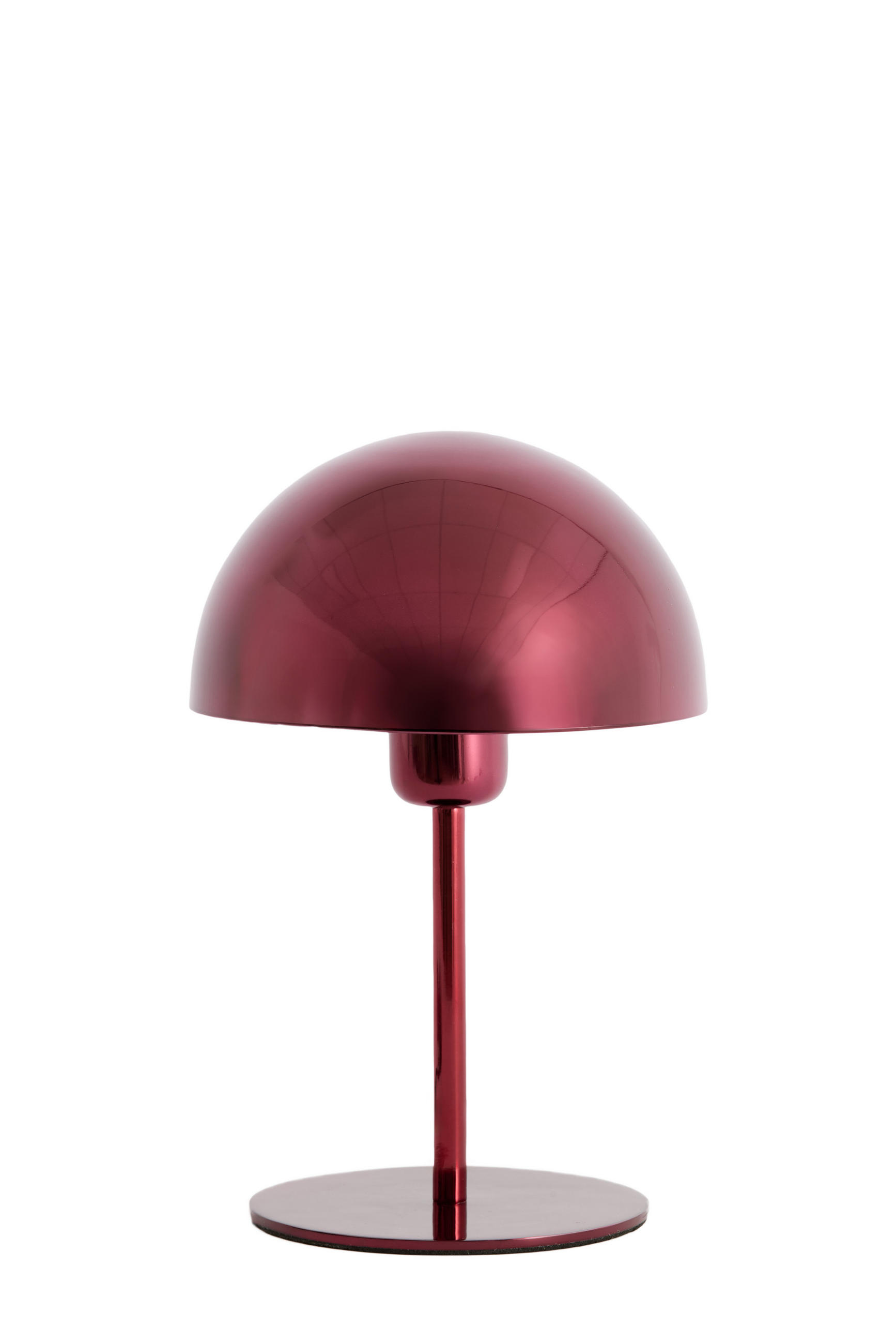 TISCHLAMPE Cedillo Rot 18/18/28 cm - Rot, Metall (18/18/28cm) - Light & Living