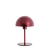TISCHLAMPE Cedillo Rot 18/18/28 cm - Rot, Metall (18/18/28cm) - Light & Living