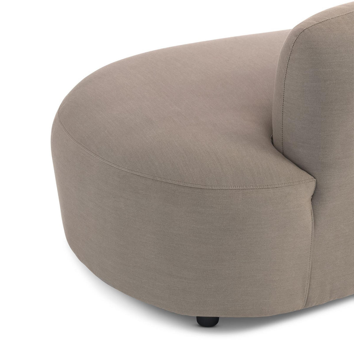 GARTENSOFA SORRENTO - Beige, Kunststoff (225/73/141cm) - IDIMEX