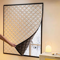 VORHÄNGE – Wärmedämmung/Lichtundurchlässigkeit/Schalldämmung – 100 cm breit x 100 cm hoch - Silberfarben, Textil (100/100/100cm)