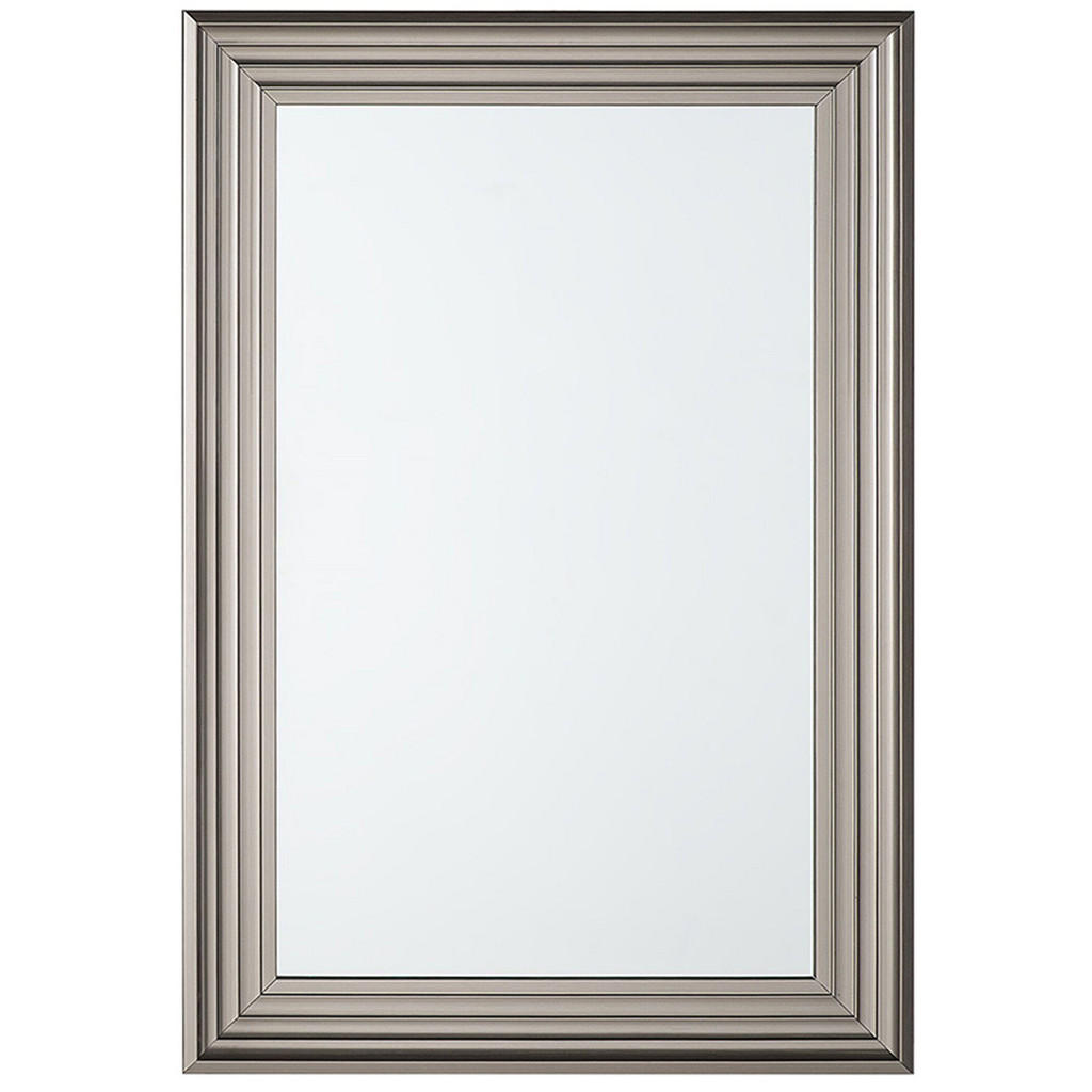 OGLINDĂ DE PERETE argintie dreptunghiulară 61/91 cm Chatain