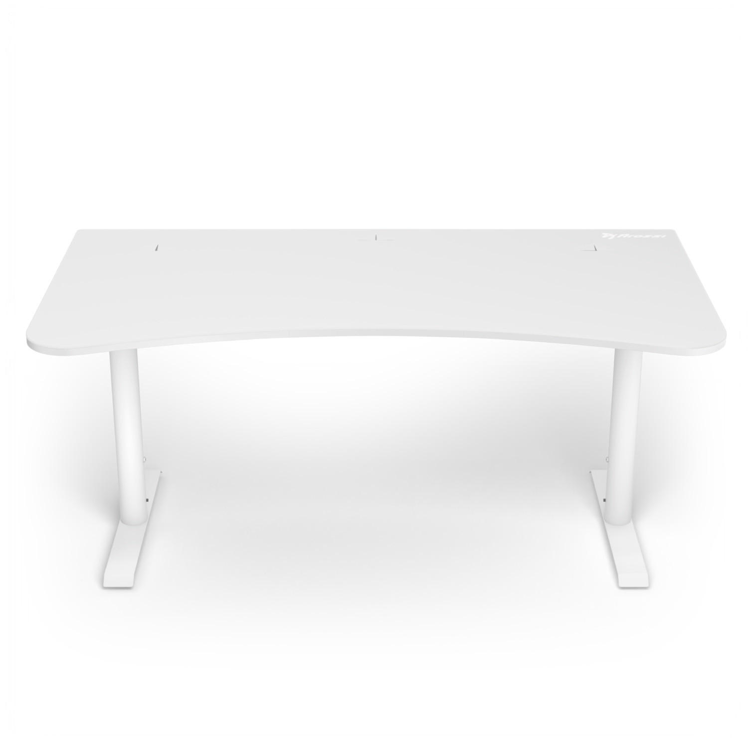 Arozzi Gamingtisch Weiß 160x71x82 cm