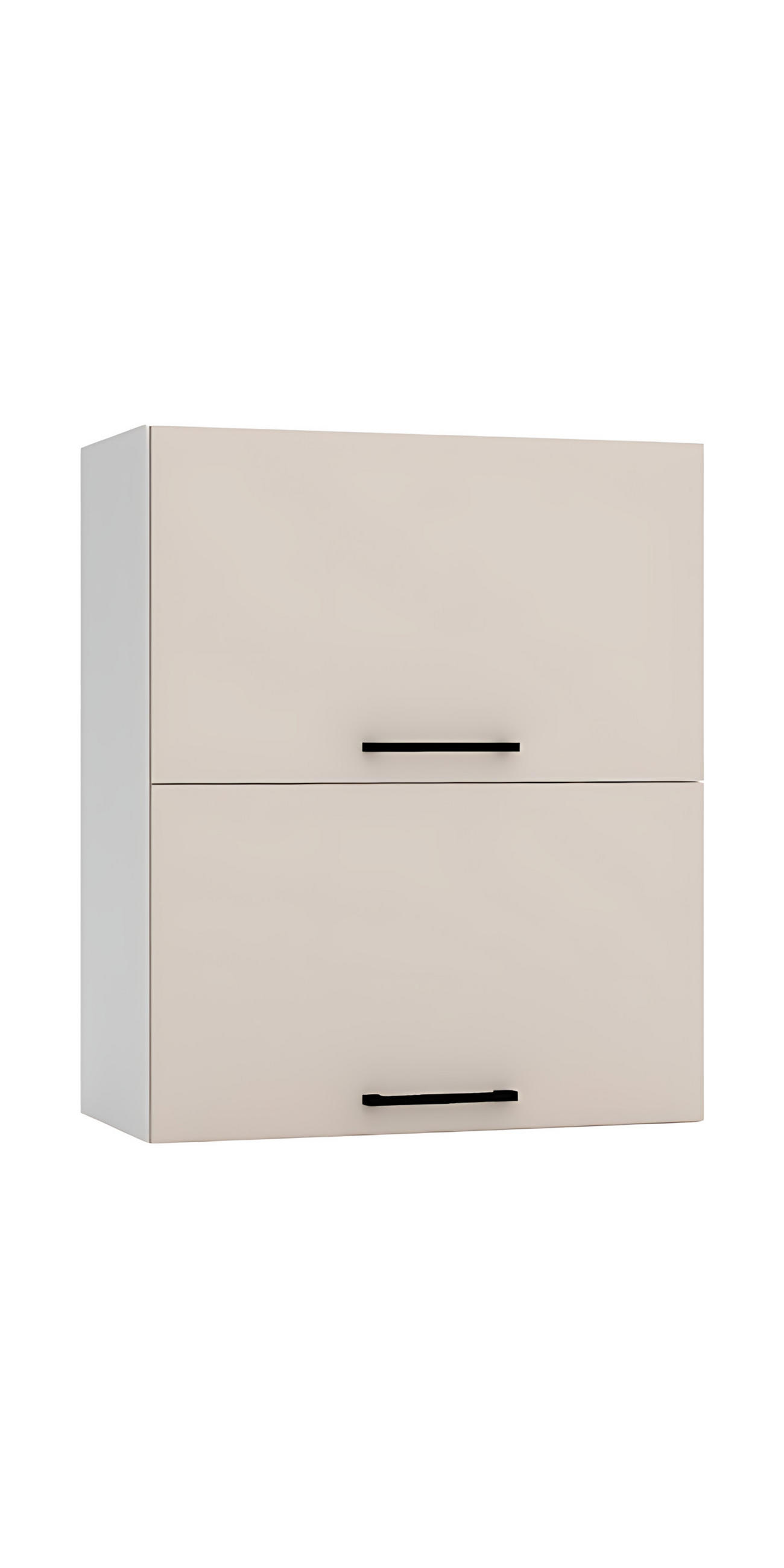 HÄNGESCHRANK W60GRF/2 - Morvex - Hochwertige Küchen Optik - Beige, Holz/Metall (60/72/30cm) - ROYAL24_MARKT
