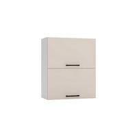 HÄNGESCHRANK W60GRF/2 - Morvex - Hochwertige Küchen Optik - Beige, Holz/Metall (60/72/30cm) - ROYAL24_MARKT