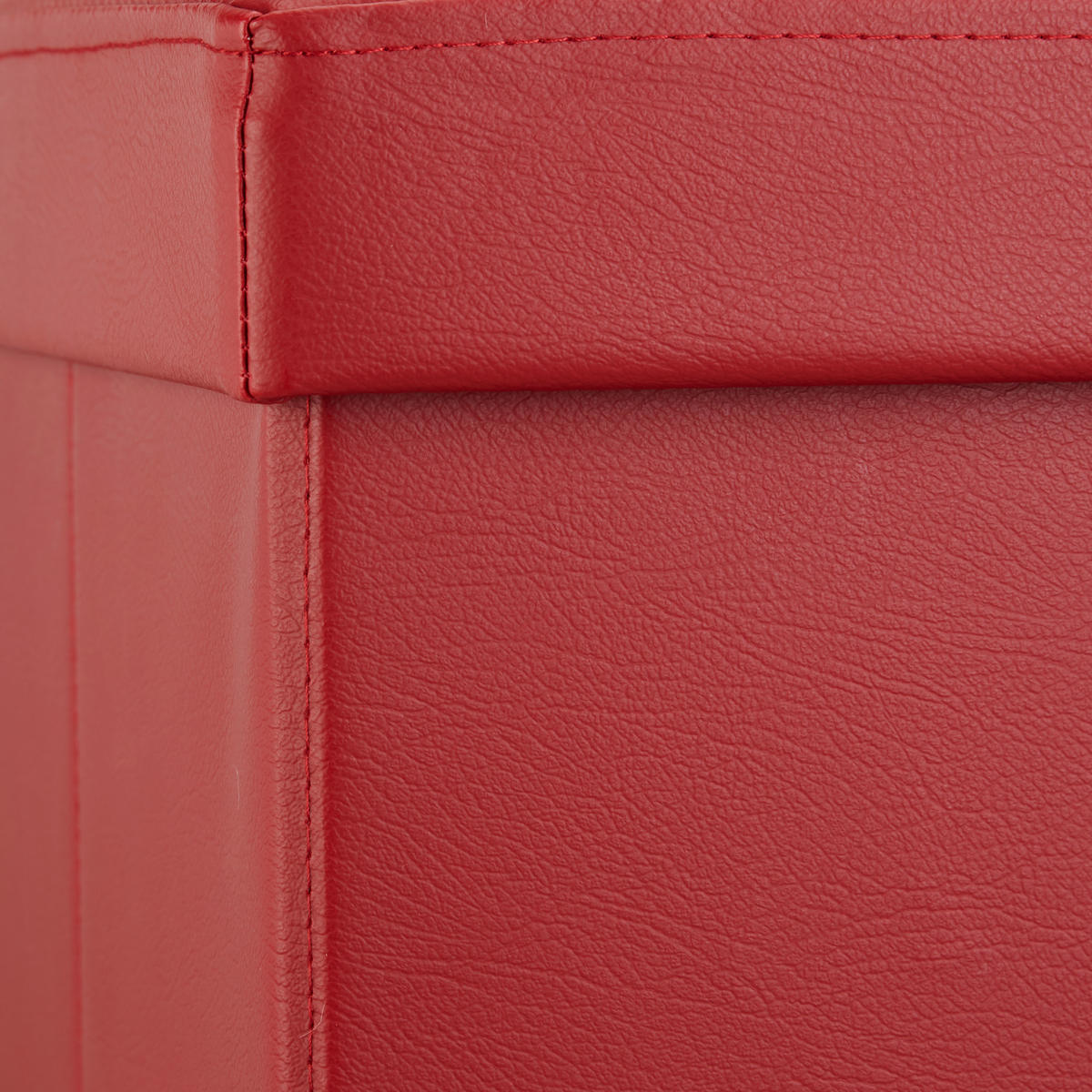 FALTBARE Sitzbank - Dunkelrot, Holzwerkstoff/Kunststoff (38/38/114cm) - Relaxdays