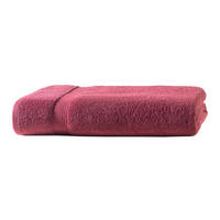 BADETUCH 100x150 cm Frottier Handtücher aus 100% Baumwolle, Bordo 500g/m2 - Bordeaux, Textil (100/150cm) - Carpe Sonno