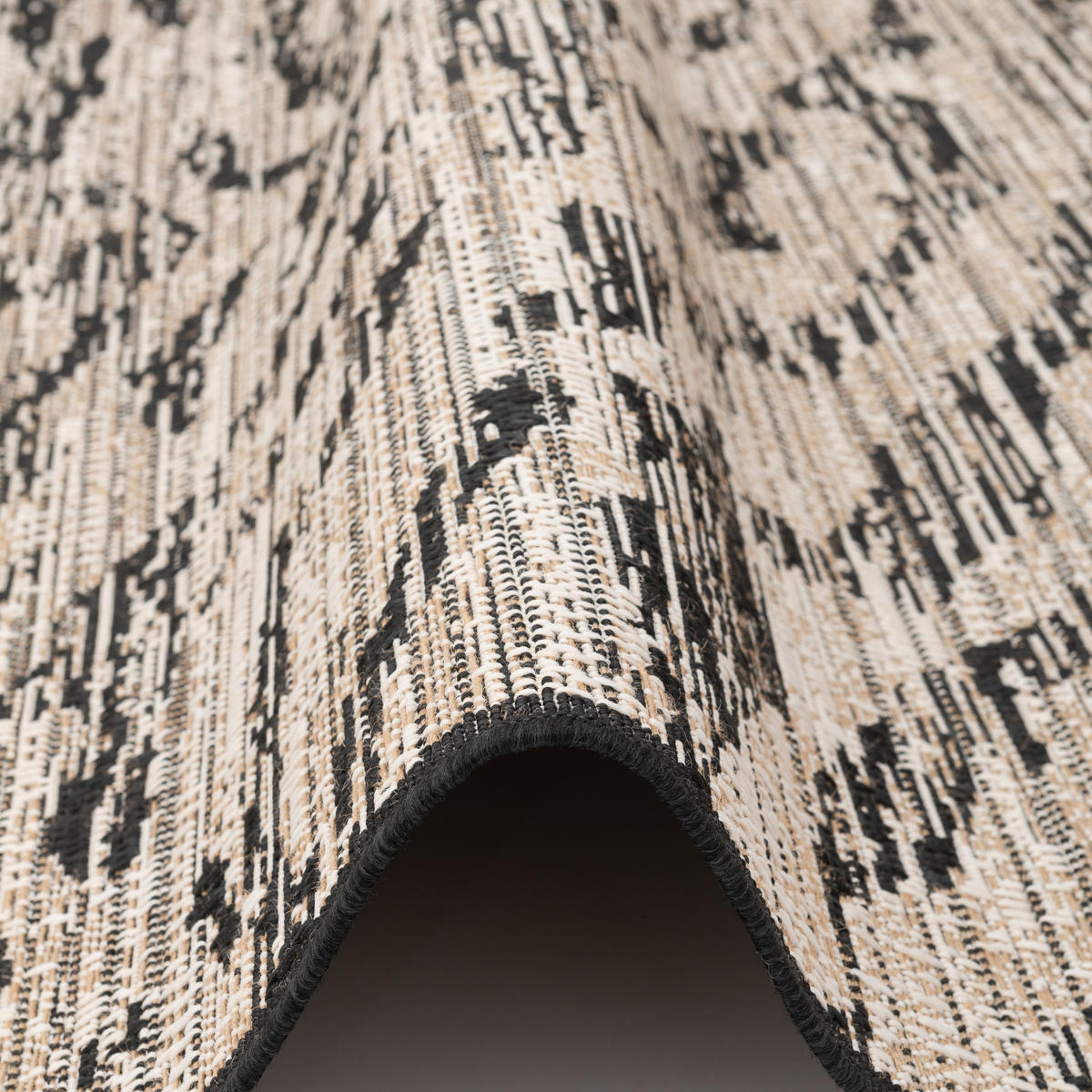 JUTE NATUR STYLE TEPPICH ORIGIN ANIMAL PRINT - Beige, Textil (80/150cm) - Pergamon