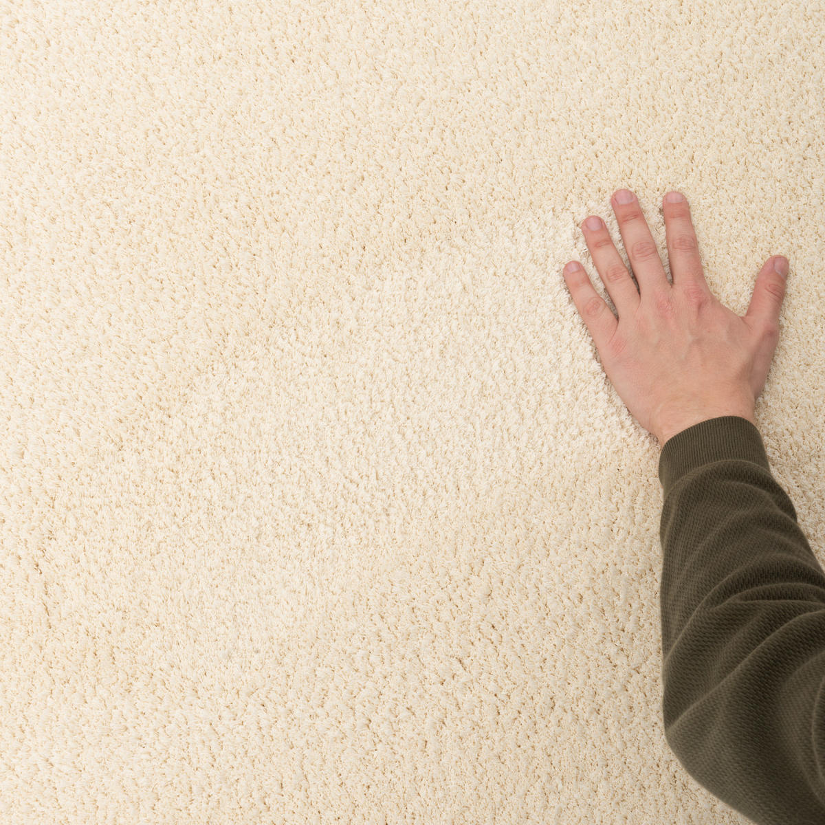 LUXUS HOCHFLOR LANGFLOR TEPPICH HARMONY - Creme, Textil (100/400cm) - Snapstyle