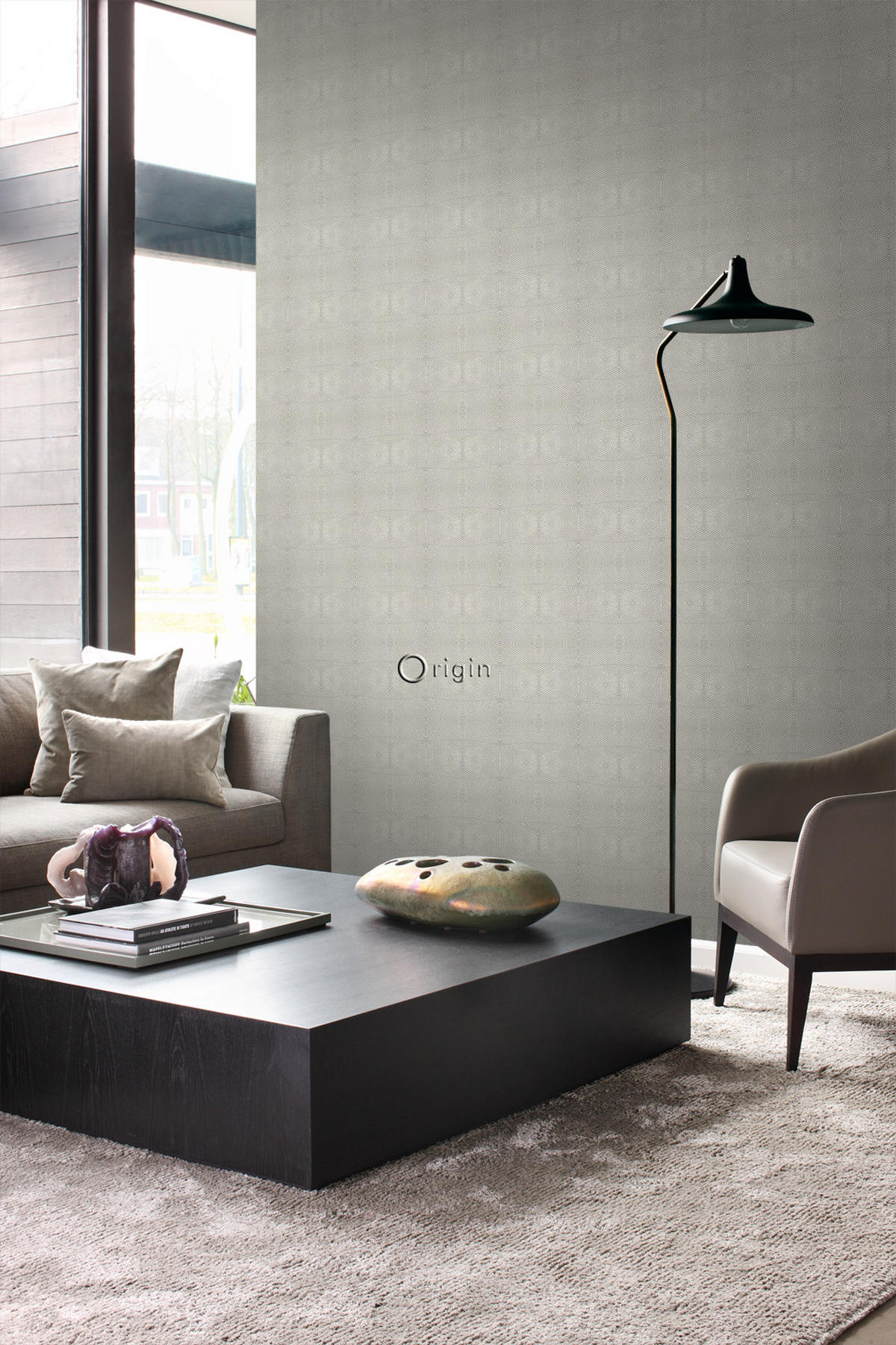 TAPETE Tierhautmuster 53 cm x 10.05 m - Braun, Papier (53/1000cm) - Origin Wallcoverings