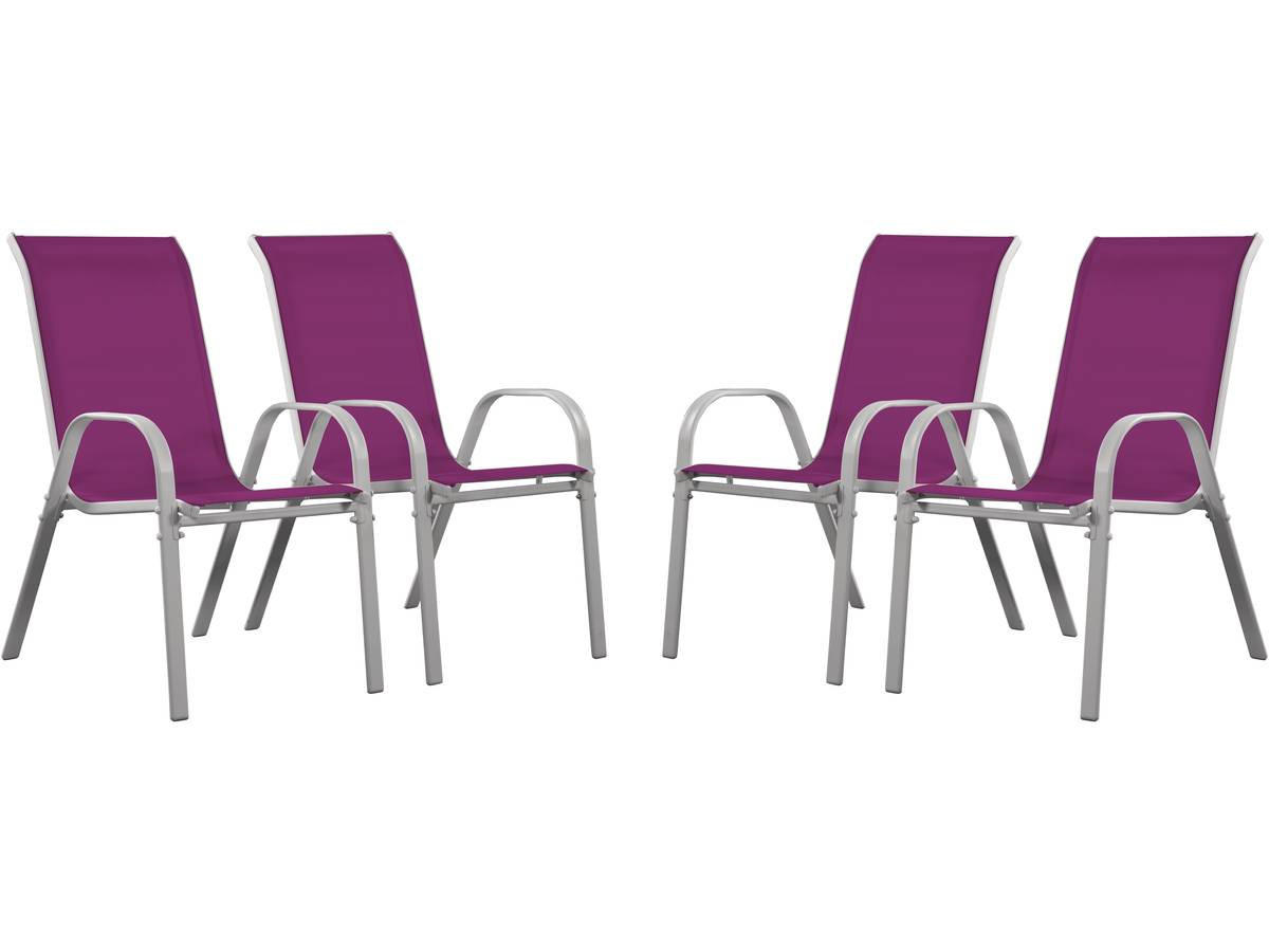 GARTENSESSEL cordoba Rosa - Pink, Metall (75/92/53cm) - Habitat Garten