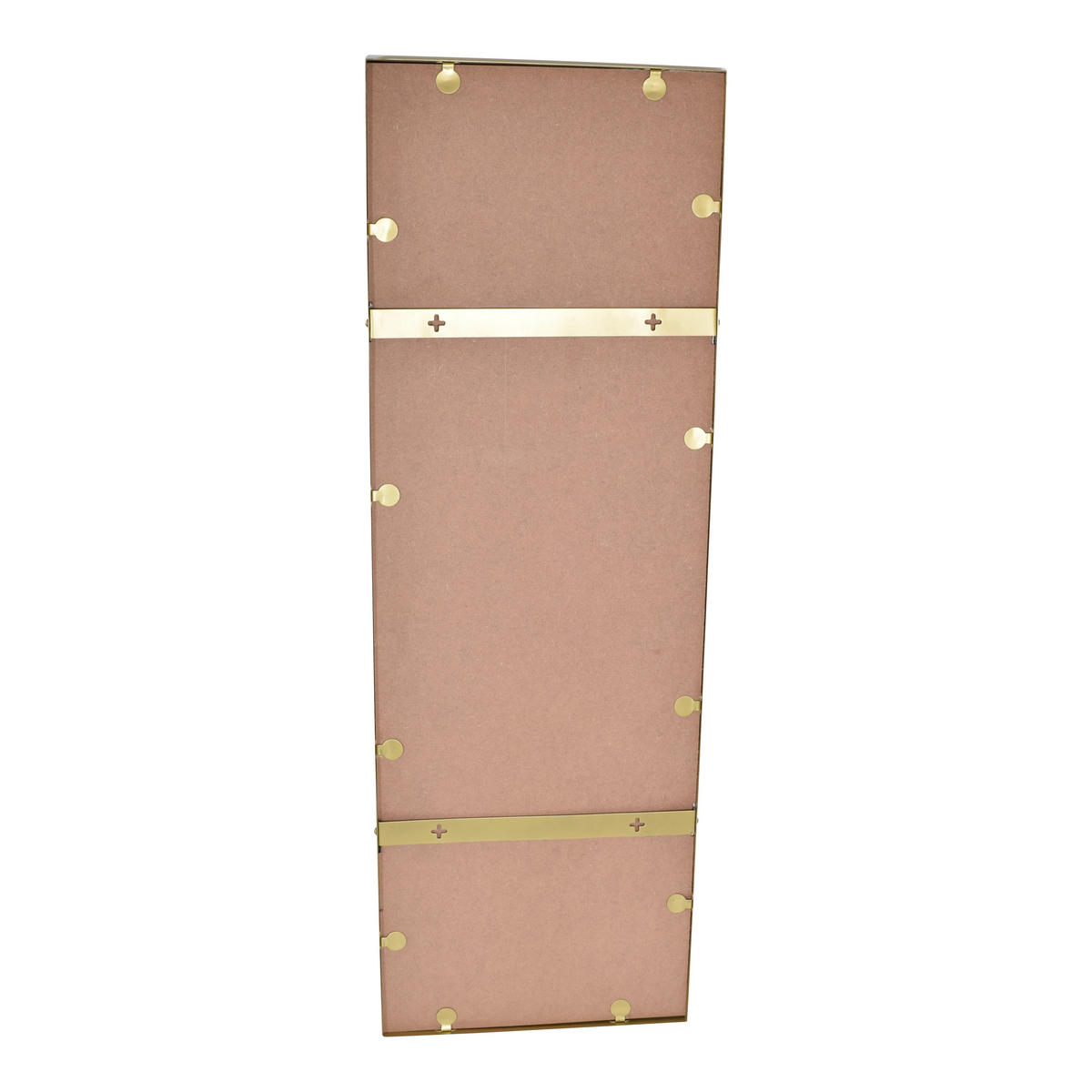 WANDSPIEGEL Rimo Messing - Messingfarben, Metall (40/120/4cm) - LOFT42
