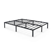 METALLBETT Klappbares 140x200 cm Schwarz - Schwarz, Metall - Akord