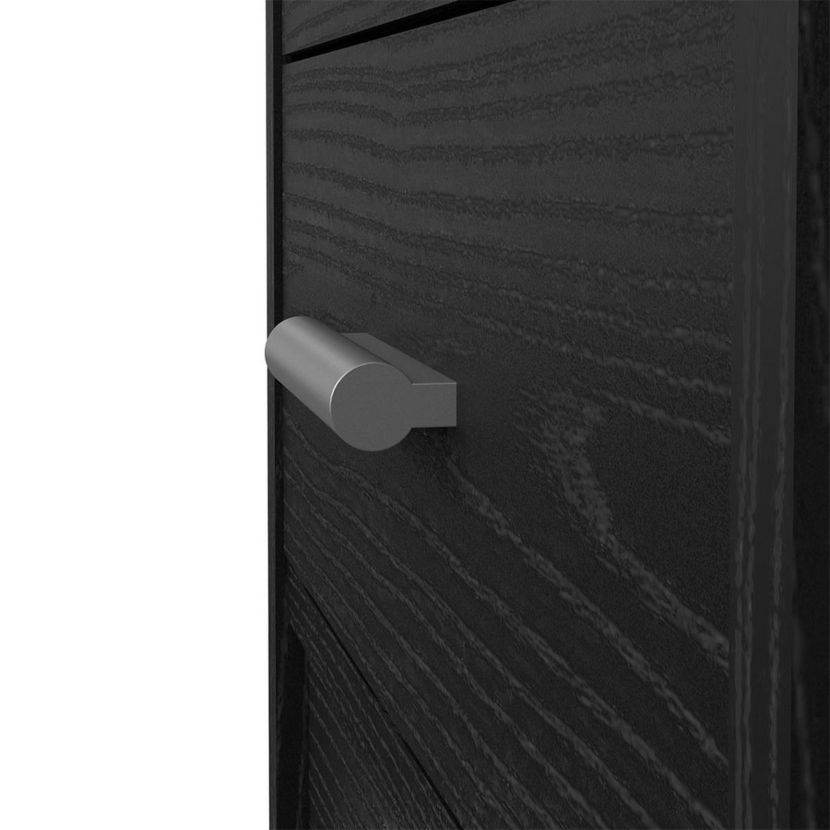 SCHREIBTISCH, FunctionPlus, Schwarz, Holzwerkstoff, 110 x 49 x 76 cm - Schwarz, Holzwerkstoff (49/110/76cm) - ebuy24