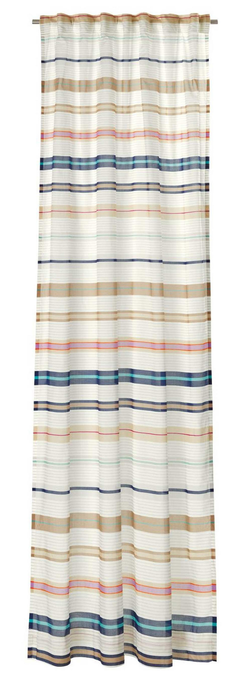 VORHANG Janny multi 130x250cm - Multicolor, Textil (130/0.5/250cm) - Esprit