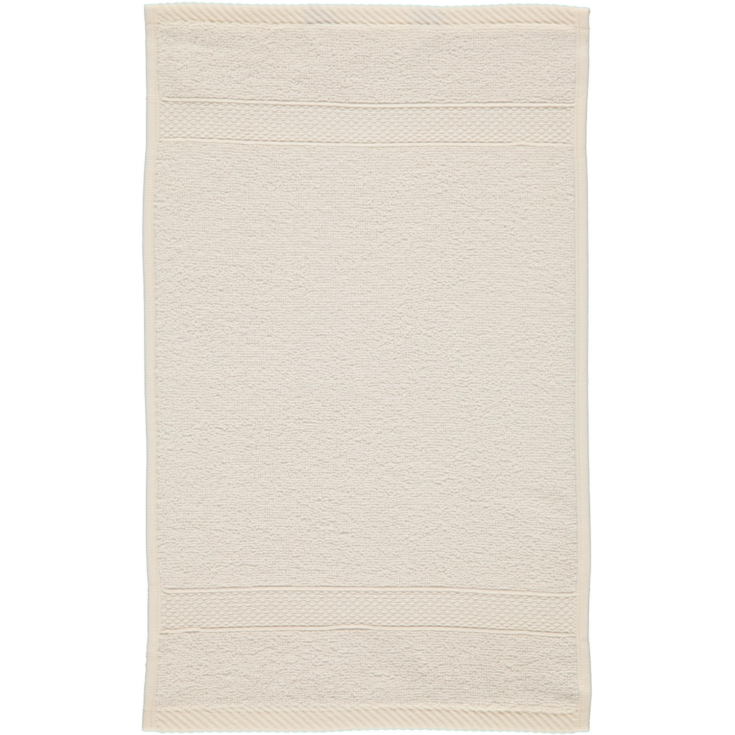 GÄSTETUCH DIAMANT IVORY - 155 - Beige, Textil (30/50cm) - Egeria