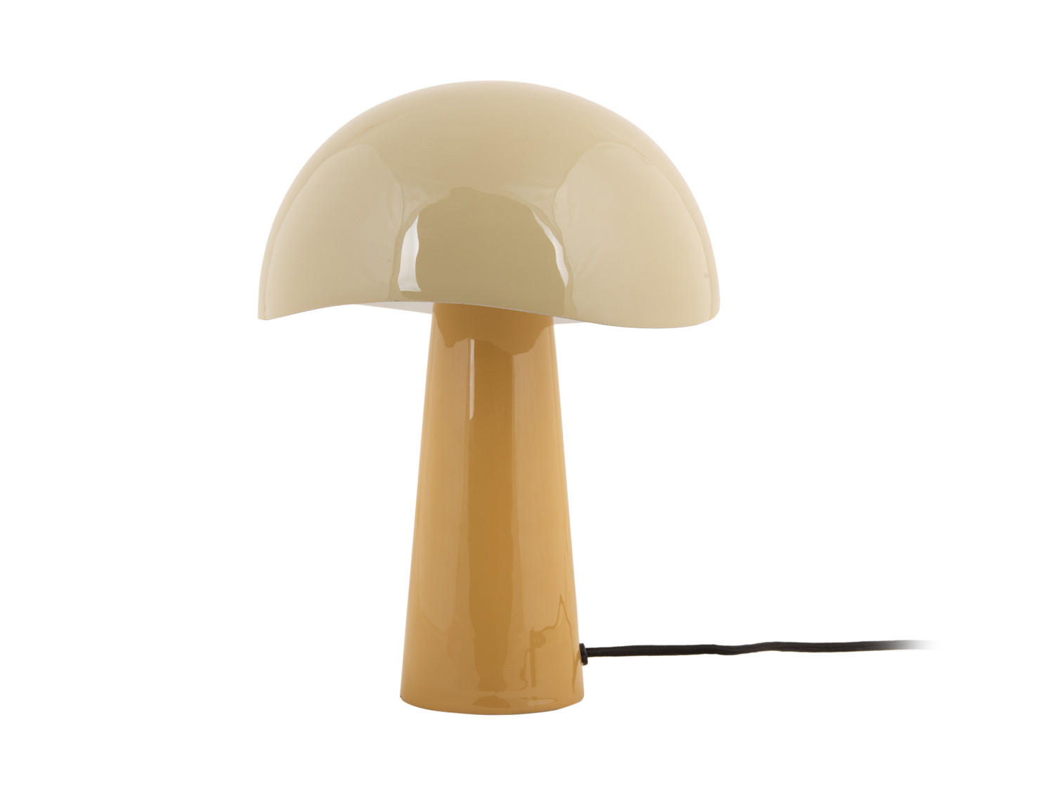 Leitmotiv Tischlampe Gelb 25x33x25 cm