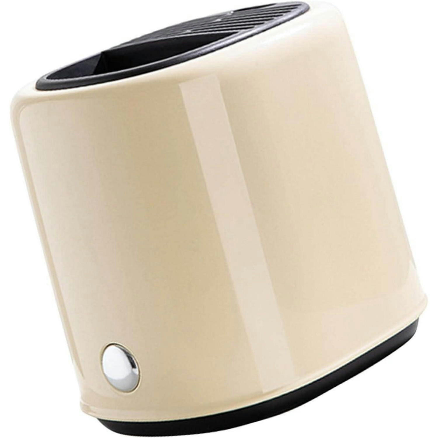 MESSERBLOCK Beige 2-in-1 Utensilien Organizer - Beige, Kunststoff (15/25/15cm)